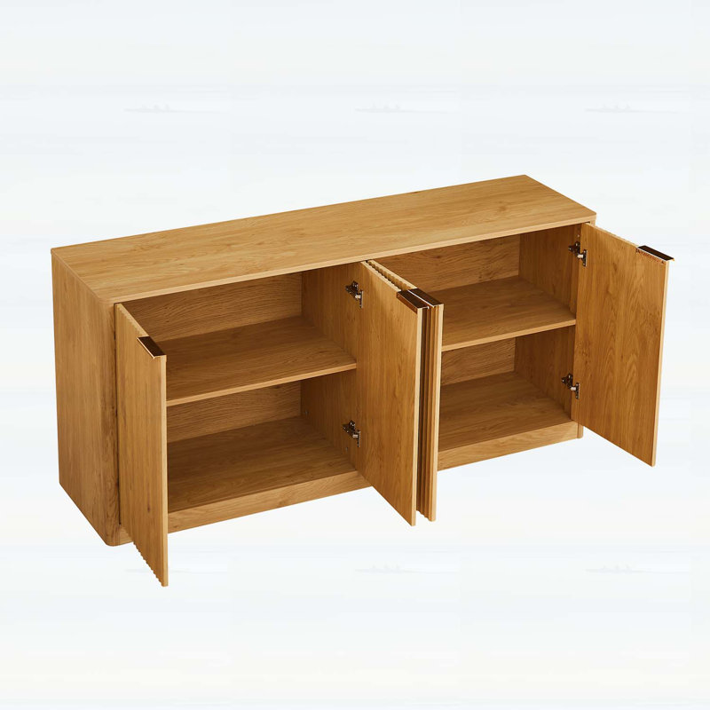 Buffet Modern Wavy, Naturel