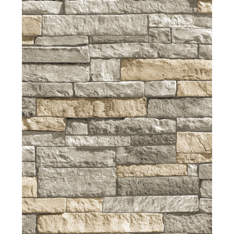 Rouleau de papier peint L 33 pi x l 20,5 po Carreiro