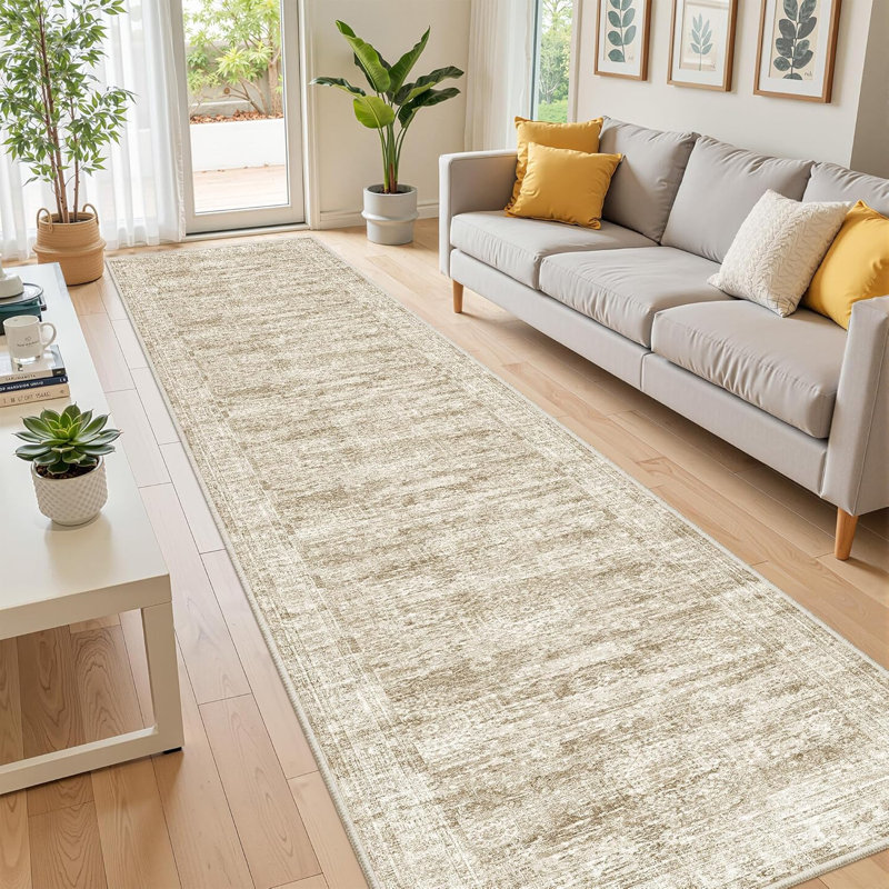 Tapis de couloir de cuisine lavable antidérapant, Tapis de couloir 2 pi x 10 pi