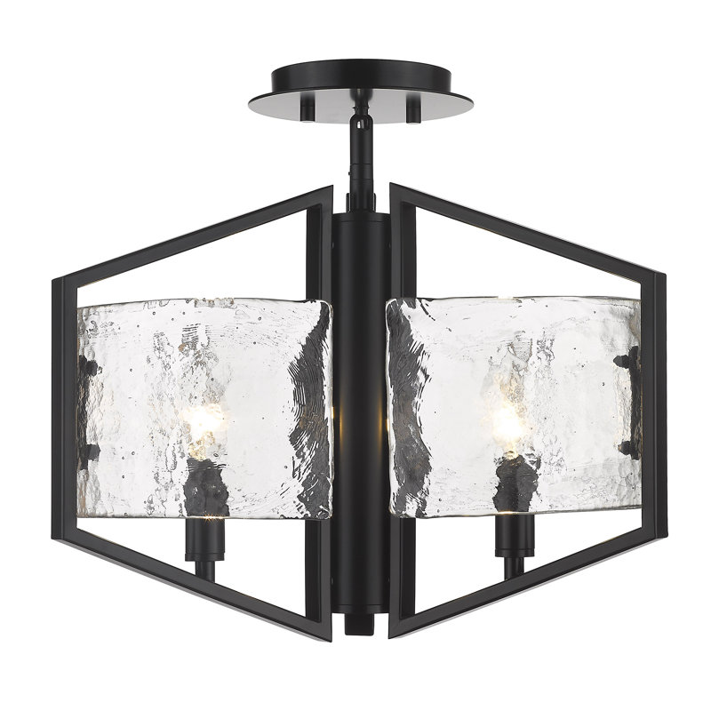 Plafonnier semi-encastré 3 lumières 16,75 po Fennville