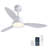 42''/52'' Standard Dimmable Ceiling Fan With Light Kit-1491363333