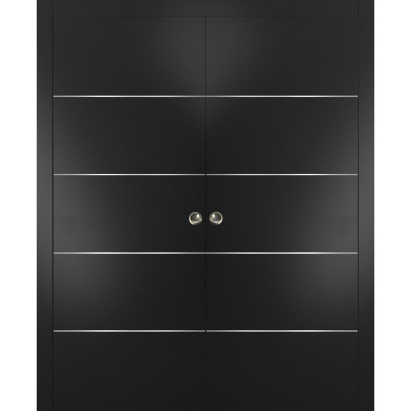 Portes françaises en bois Planum, 64 po x 80 po