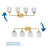 Dawnella 4 - Light Dimmable Vanity Light-1081273887