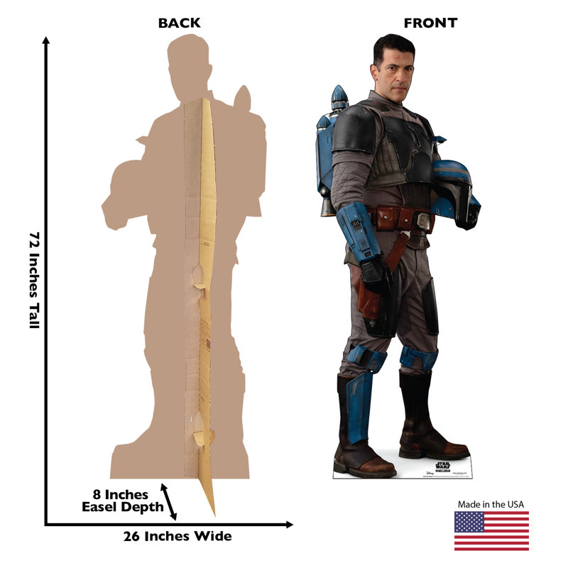 Life-Size Axe Woves Cardboard Standee from The Mandalorian