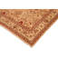 Tapis oriental brun clair / ivoire en laine noué à la main 10 pi 2 po x 13 pi 10 po Silke