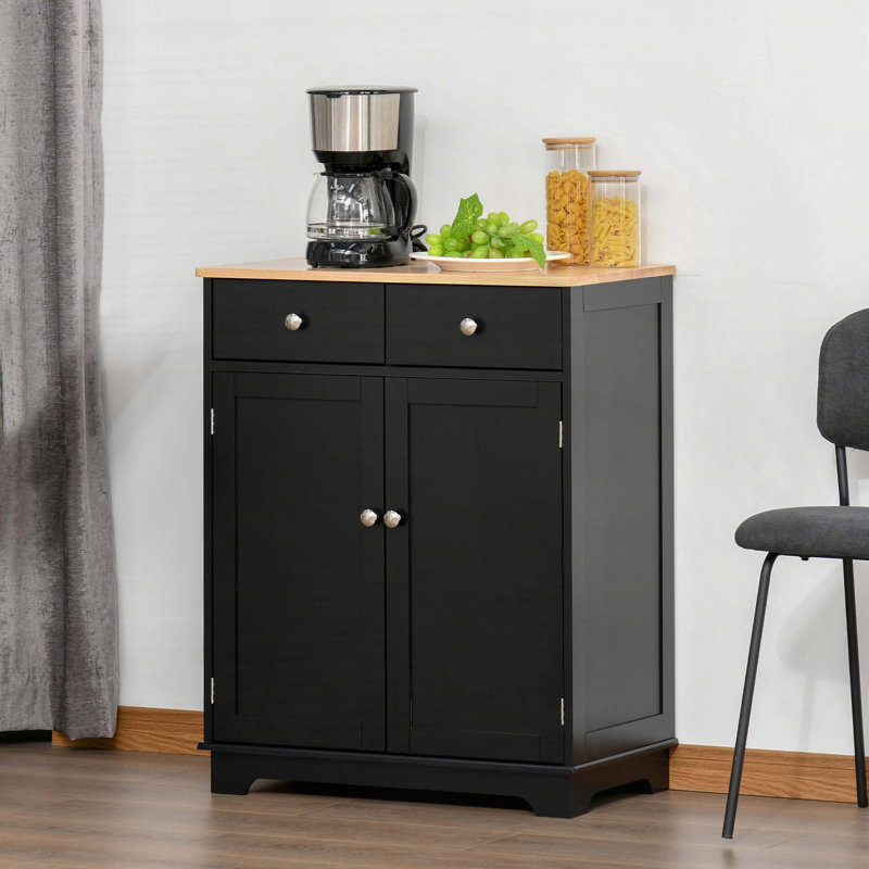 Sideboard with Solid Wood Countertop
