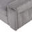 Kat 96.1'' Square Arms Sofa-531920707