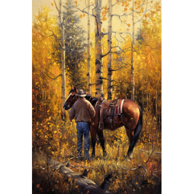 Sangre De Cristo Gold by Jack Sorenson - Wrapped Canvas Art Prints