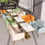 Banc de dessert léger de luxe simple café-101302204