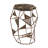 Side Table With Asymmetric Frame