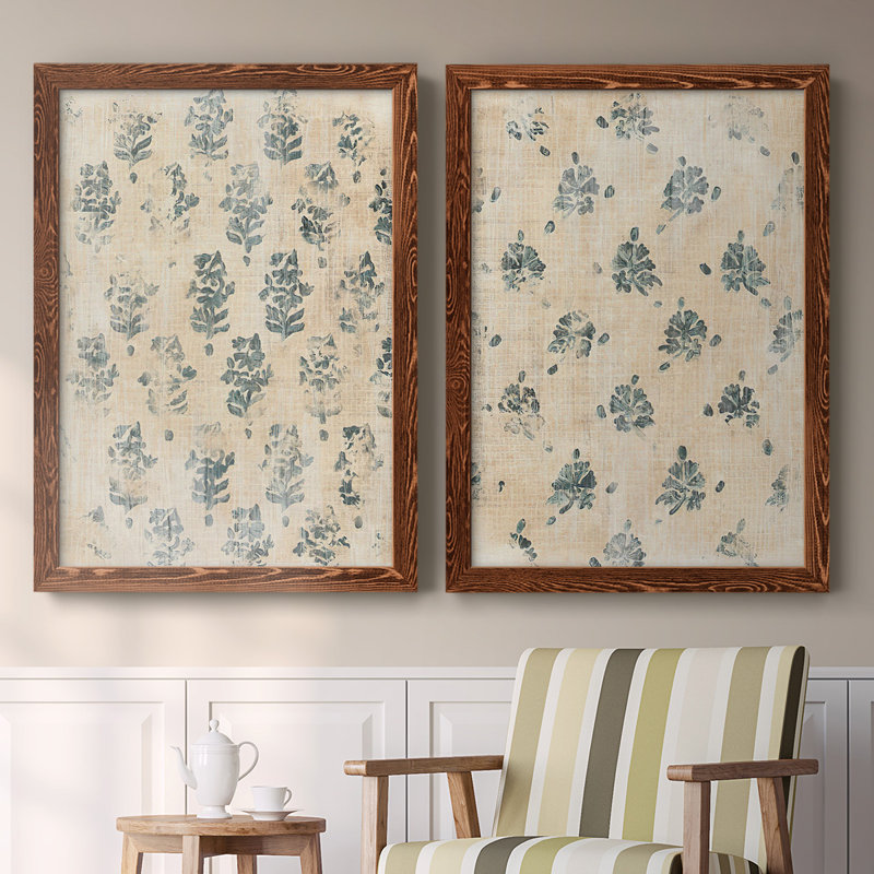 Toile encadrée rétro «I» de qualité supérieure - prête à être accrochée, H 31,5 po x l 88 po x P 1,5 po, Érable