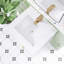 Meuble-lavabo mural simple vasque de 51,3 cm (20,2 po) avec dessus en céramique