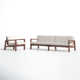 Nicholson 3 - Person Patio Conversation Sets with Cushions