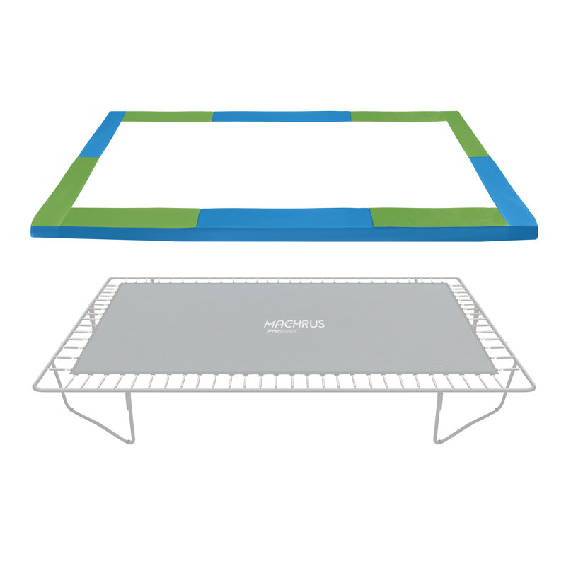 Machrus Upper Bounce Replacement Spring Cover - Safety Pad, Fits Only For Upper Bounce Brand 10 X 17 FT Rectangular Trampoline Frame