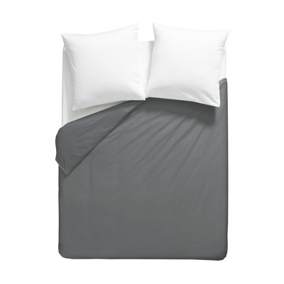 Jaeleigh Cotton Solid Colour Duvet Cover