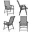 Chaise de camping pliante en plastique