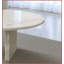 Table basse en marbre naturel blanc Snow Mountain pour le salon, petite et petite Grandes tailles pouvant être mélangées pour les espaces superposés-121049140-121049144