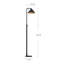 Fahmid 58.62'' Task Floor Lamp-519737141