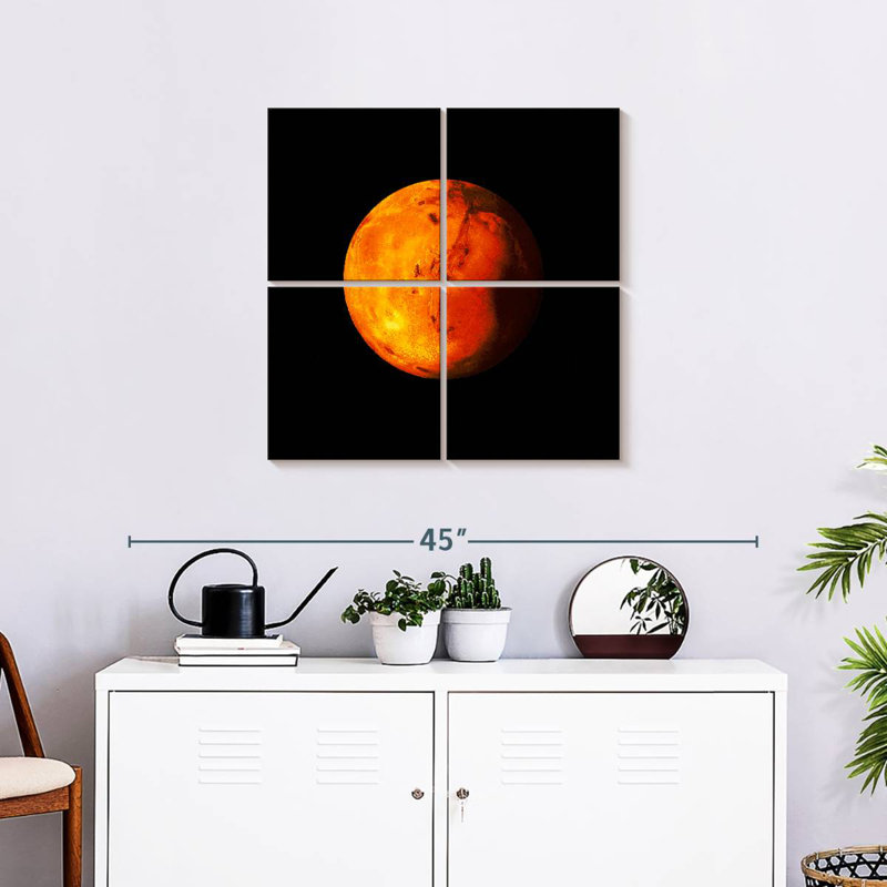 Oberle Mars Planet, 26" H x 26" W