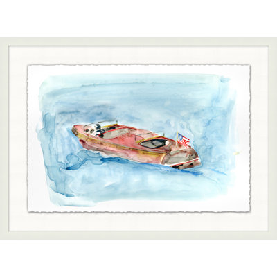 Lake Boating 1 Print