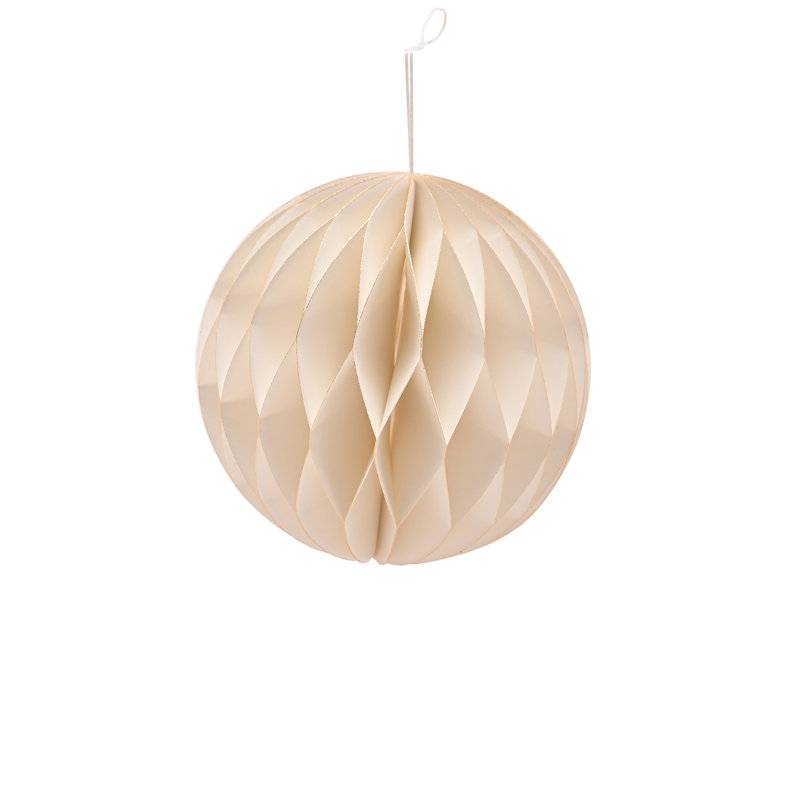 18 cm Cardboard / Paper Shatterproof Bauble