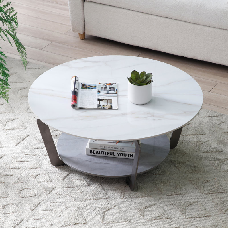 Battistino Cross Legs Coffee Table