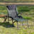 Portable Folding Reclining Camping Chair With Adjustable Backrest