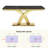 Kiyami Metal Base Dining Table