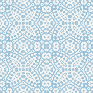 Marikka 8" x 8" Cement Patterned/Concrete Look Wall & Floor Tile