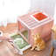 Tanju   Plastic Enclosed Litter Box with Scoop-441696346