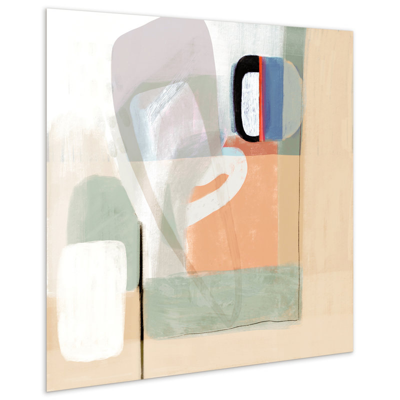 'Multiform I' Print on Glass