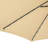 Tasmin 108'' Lighted Market Umbrella with Breez-Tex Canopy-287565539