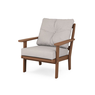 Chaise à assise profonde Lakeside Cape Cod
