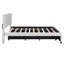 Lit plateforme tapissier avec lit gigogne-121066526