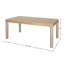 Table de salle à manger extensible Hopkins