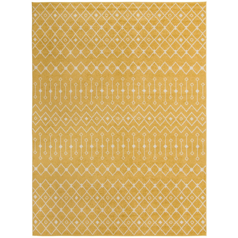 Geometric Indoor Rug, Rectangle 10' x 13'