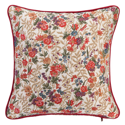 Floral Throw Pillow