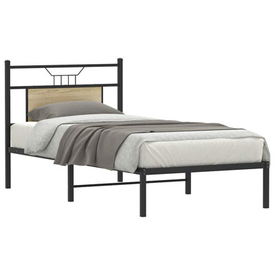 Bed Frame Without Mattress Engineered Wood