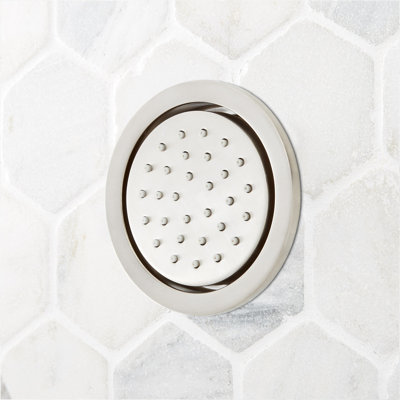Round Flush-Mount Swivel Body Spray 2.5 GPM