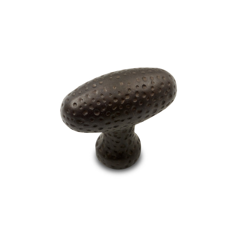 Poignée ovale avec œillets Divet Indents CK Series, Bronze huilé