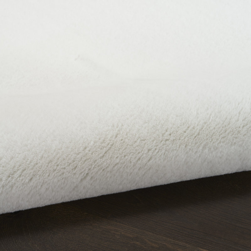 Tapis d'intérieur blanc Maselli, Rectangle 7 pi 6 po x 9 pi 6 po