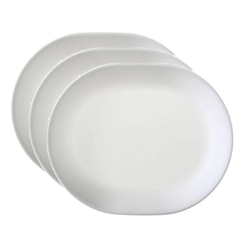 Corelle® Winter Frost White Livingware 12.25" Serving Platter