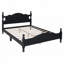 Lit plateforme en bois avec support en lattes de bois-987862083-987862084
