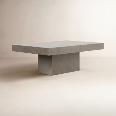 Kareen 47" Concrete Coffee Table