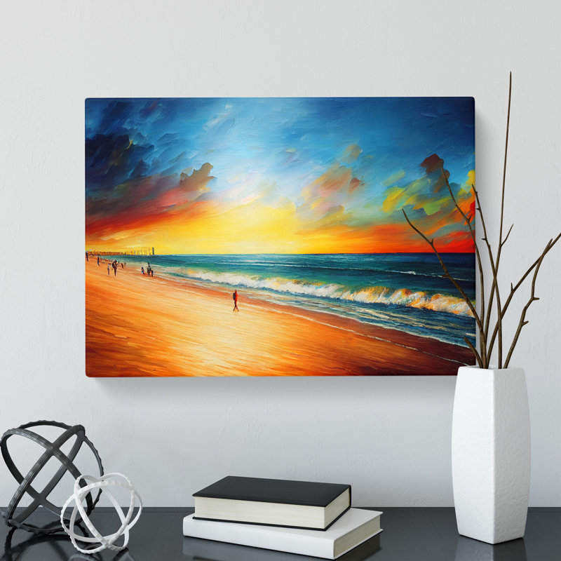 Beach View Vol.2 - Wrapped Canvas, 50cm H x 76cm W x 3cm D