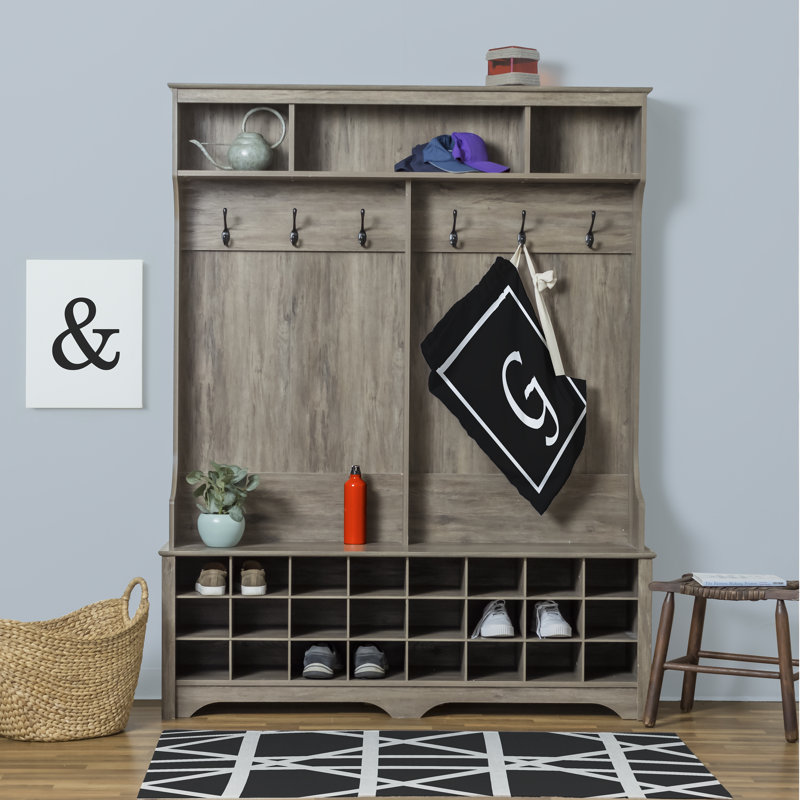 Sac à linge Monogram, Noir, Petit (H 29 po x l 18 po)