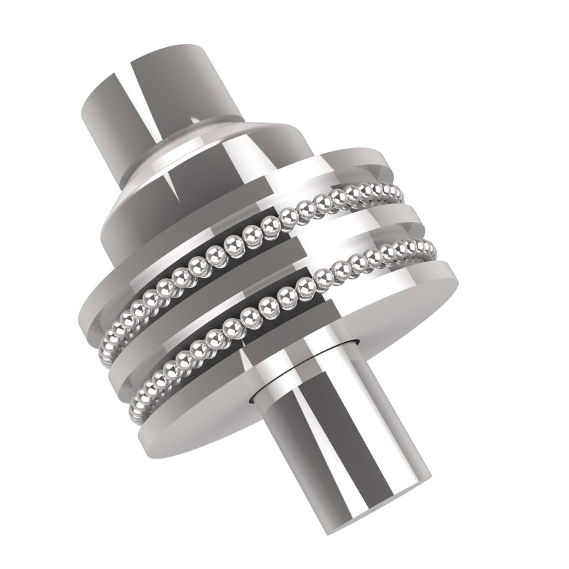 Poignée fantaisie 1 3/4", Chrome poli