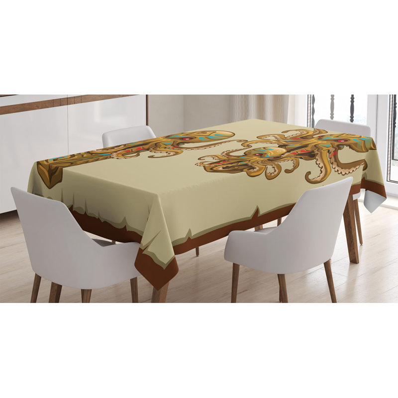 Octopus Tablecloth, 70" L x 52" W