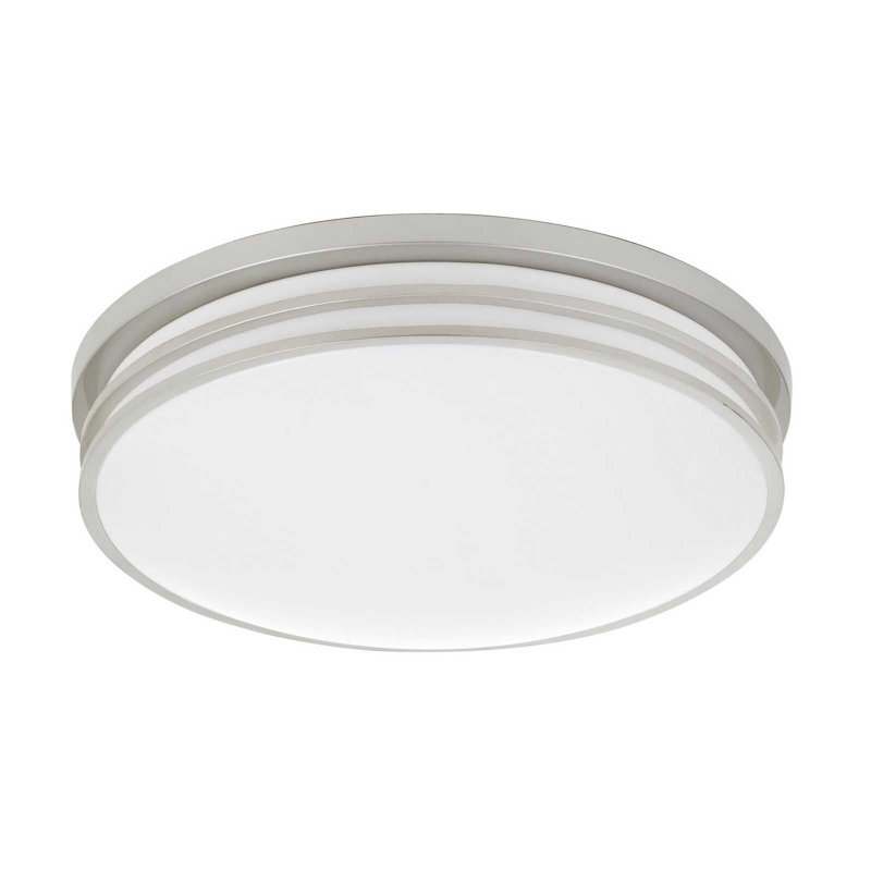 Modern Semi Flush Mount LED Fixture With 3000K Light 14" W by Cal Lighting