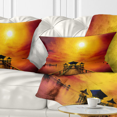 Reversible Throw Pillow